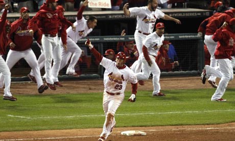 St Louis Cardinals 10 Texas Rangers 9 - as it happened | World Series Game 6 | Sport ...