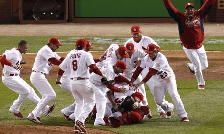 2011 World Series, Game 7: Cardinals Beat Rangers 6-2, Clinch 11th