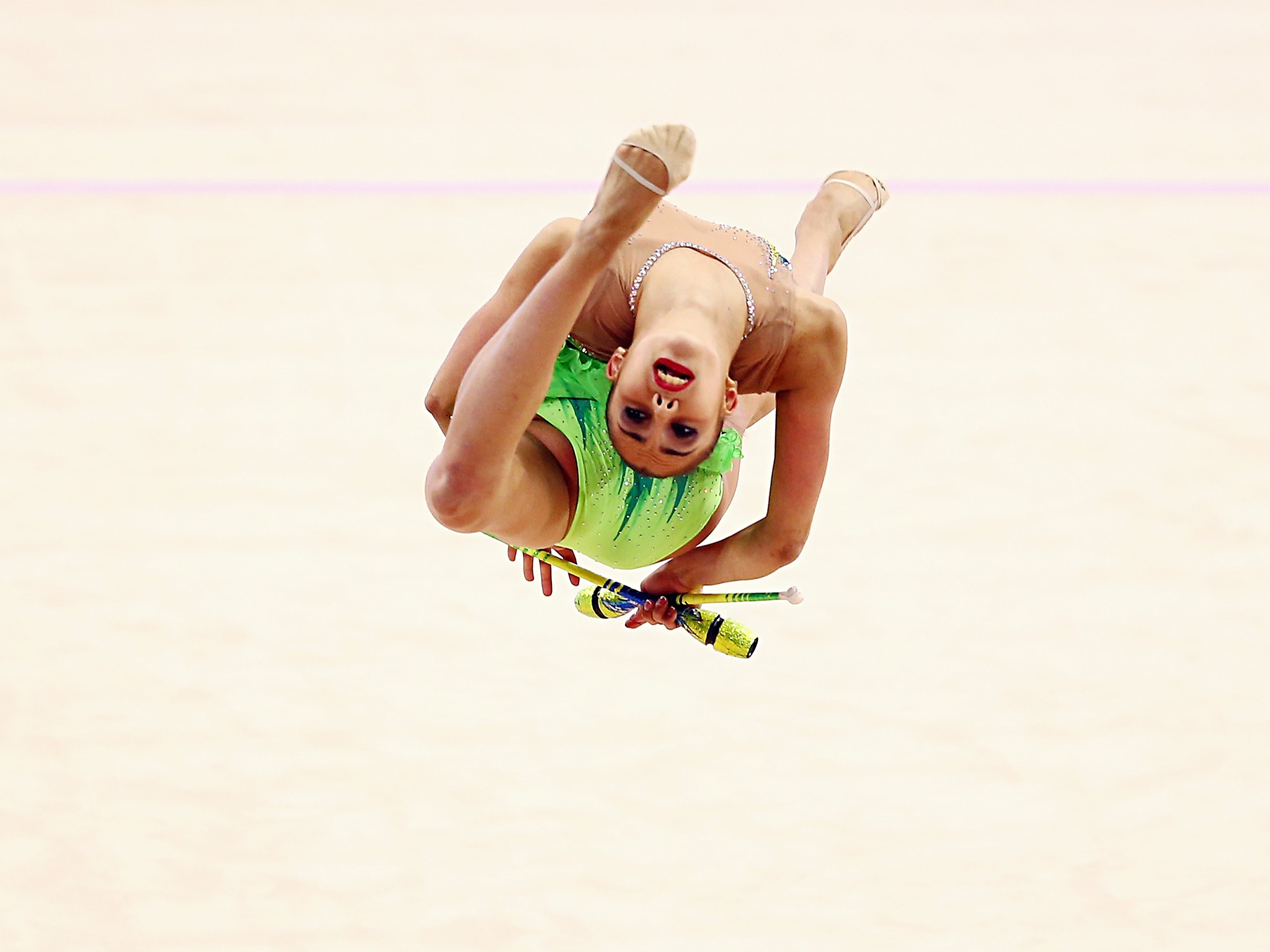 Sport Picture Of The Day Gymnast Or Contortionist Sport The Guardian 