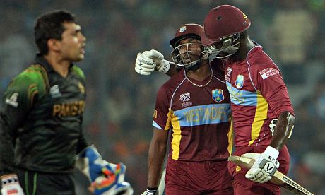 World Twenty20: West Indies thrash Pakistan by 84 runs to reach semi-final