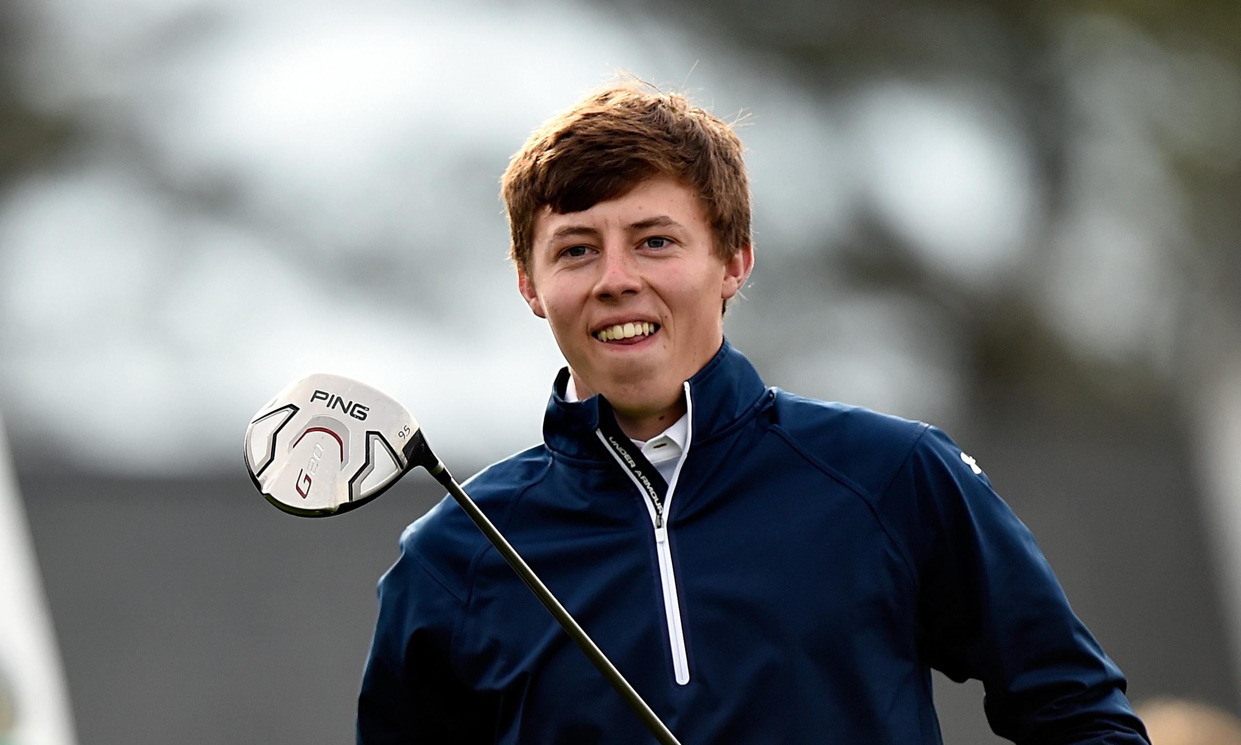 US Amateur champion Matthew Fitzpatrick aims to cut a dash at the