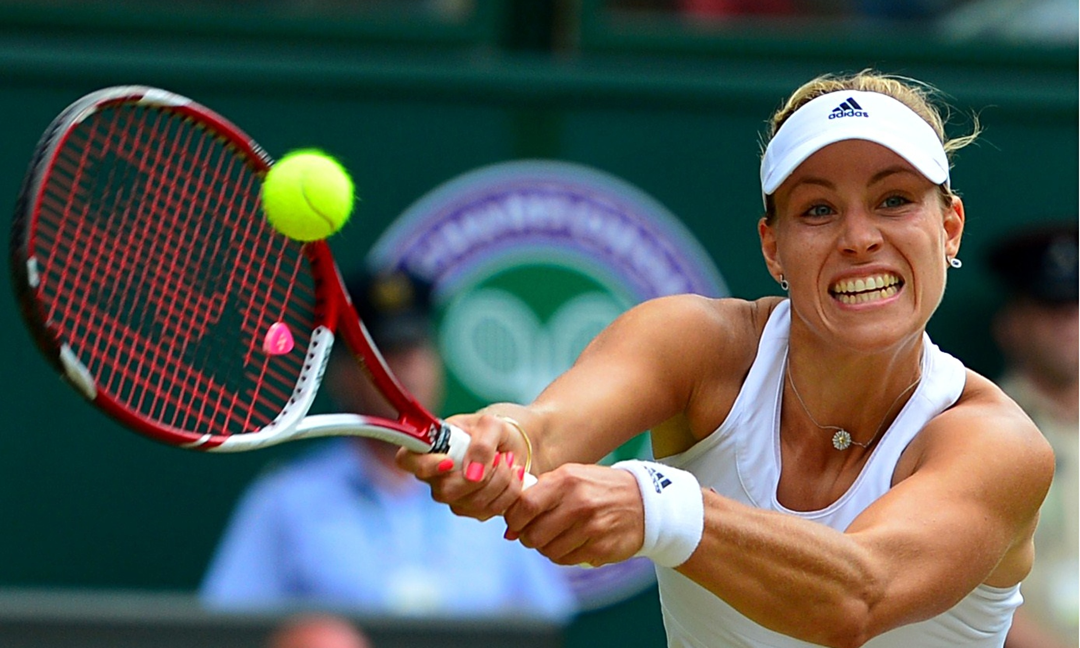 Maria Sharapova knocked out of Wimbledon by Angelique Kerber ...