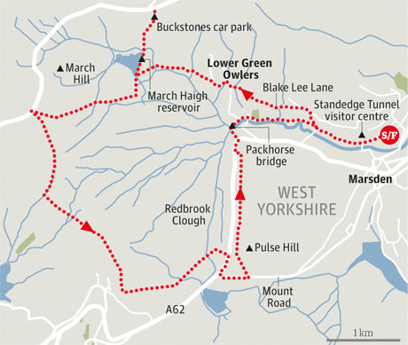 marsden west yorkshire walk moor travel