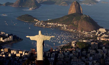 Brazil's economy is now bigger than the UK's, say economists, booming on the back of exports to China. Photograph: Felipe Dana/AP